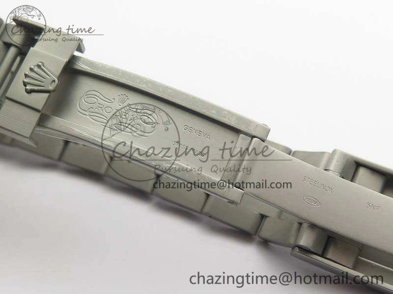 Daytona Newman Sandblasted SS White Black Dial On SS Bracelet A7750
