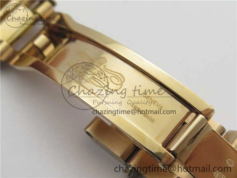 Daytona RG JHF Best Edition RG Diamonds Dial Rainbow Bezel on RG Bracelet A4130