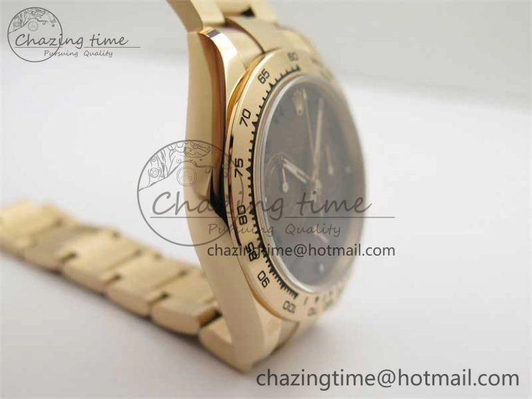 Daytona RG KKF 1:1 Best Edition 904L Steel Brown Dial on RG Bracelet A7750