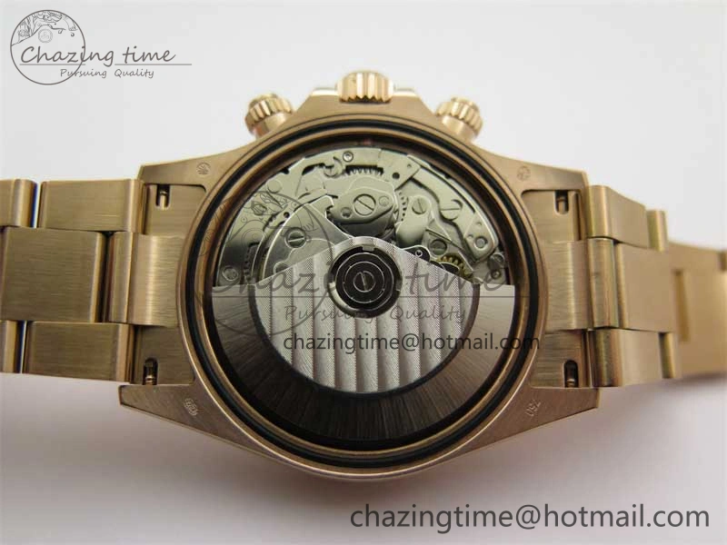Daytona RG KKF 1:1 Best Edition 904L Steel RG Dial on RG Bracelet A7750