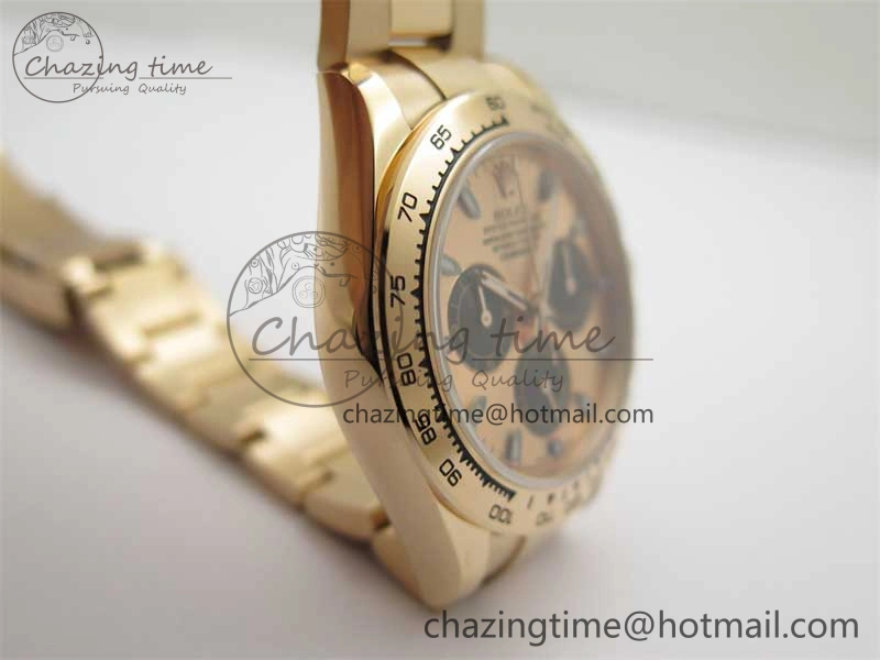 Daytona RG KKF 1:1 Best Edition 904L Steel RG Dial on RG Bracelet A7750