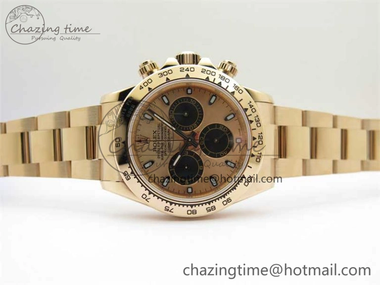 Daytona RG KKF 1:1 Best Edition 904L Steel RG Dial on RG Bracelet A7750