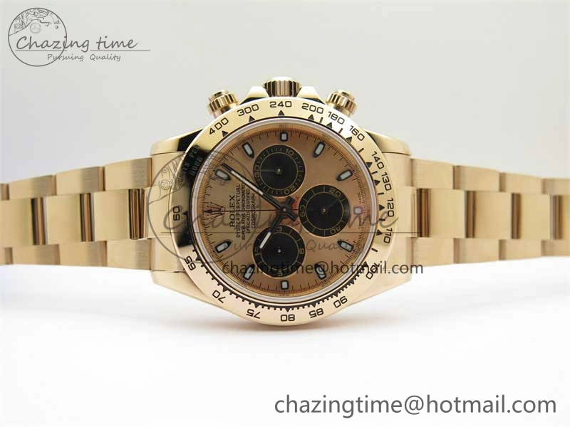 Daytona RG KKF 1:1 Best Edition 904L Steel RG Dial on RG Bracelet A7750