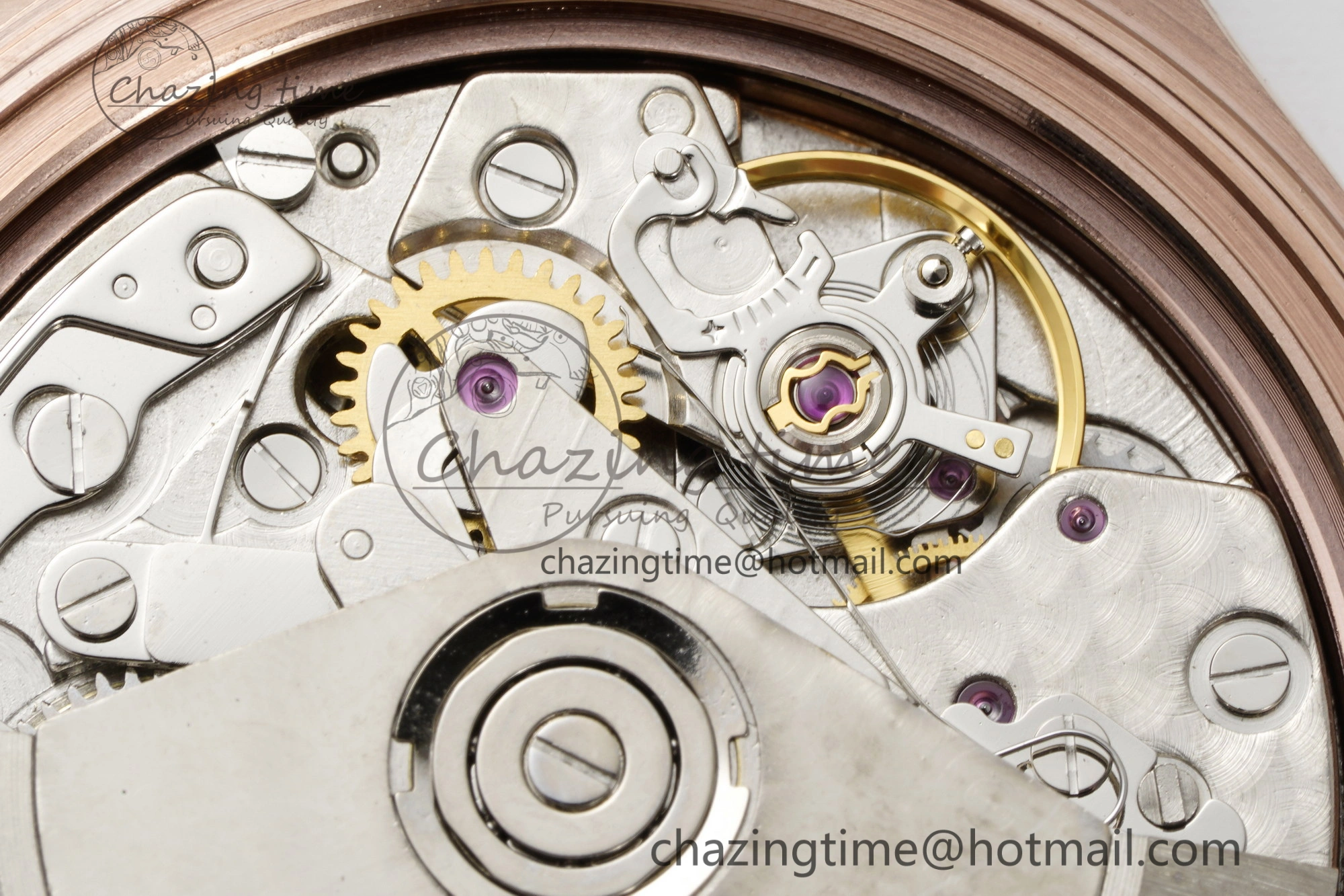 Daytona RG Rainbow Diamonds Bezel JVSF 1:1 Best Edition 904L Steel White Panda Dial on Oysterflex Strap A7750