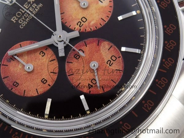 Daytona SS ADGF Best Edition Black Orange Dial on SS Bracelet A7750