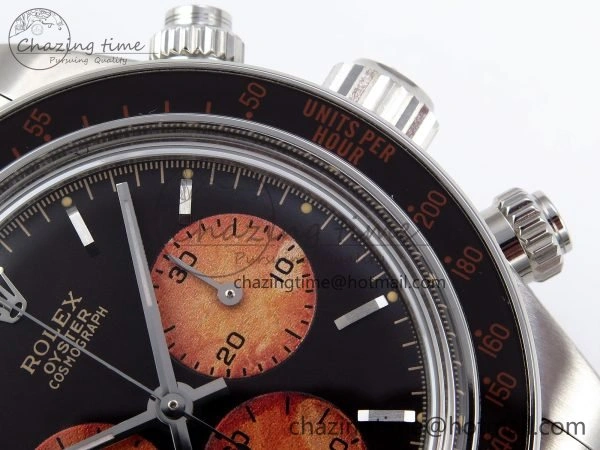 Daytona SS ADGF Best Edition Black Orange Dial on SS Bracelet A7750