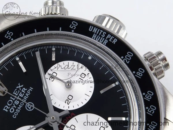 Daytona SS ADGF Best Edition Black White Dial on SS Bracelet A7750