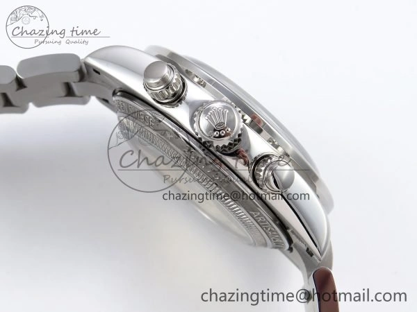 Daytona SS ADGF Best Edition Black White Dial on SS Bracelet A7750