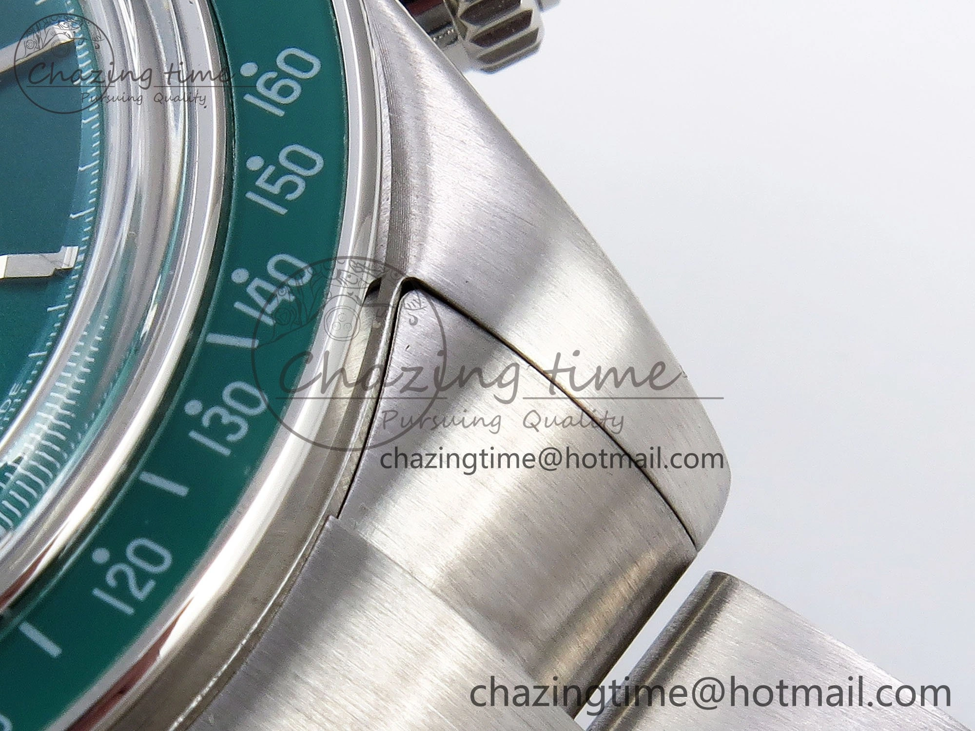 Daytona SS ADGF Best Edition Green White Dial on SS Bracelet A7750