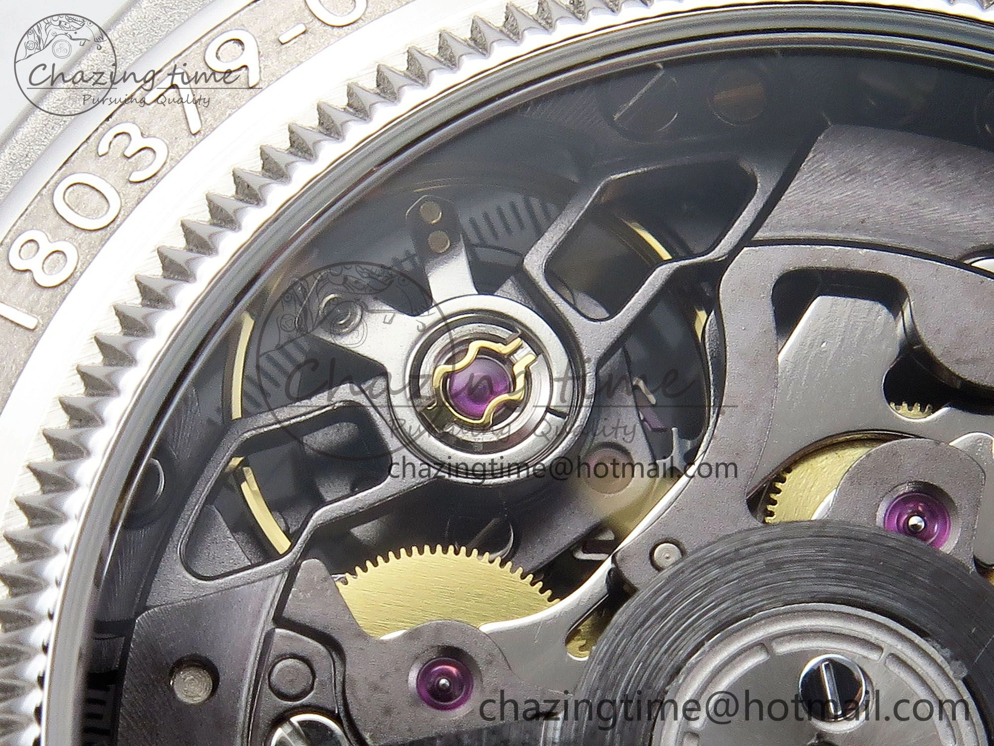 Daytona SS ADGF Best Edition White Skeleton Dial on SS Bracelet SA4130