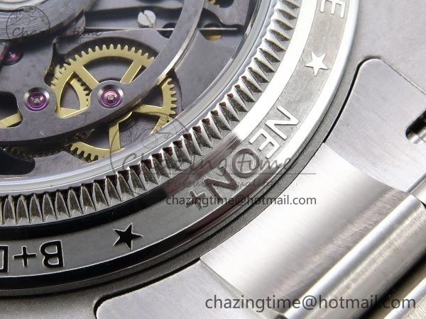 Daytona SS ADGF Best Edition White Skeleton Dial on SS Bracelet SA4130