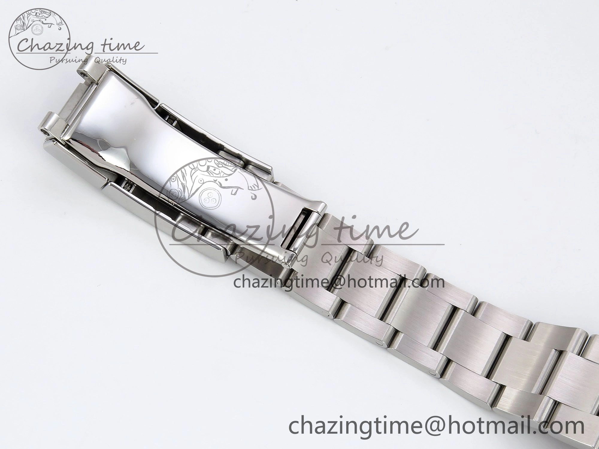 Daytona SS ADGF Best Edition White Skeleton Dial on SS Bracelet SA4130