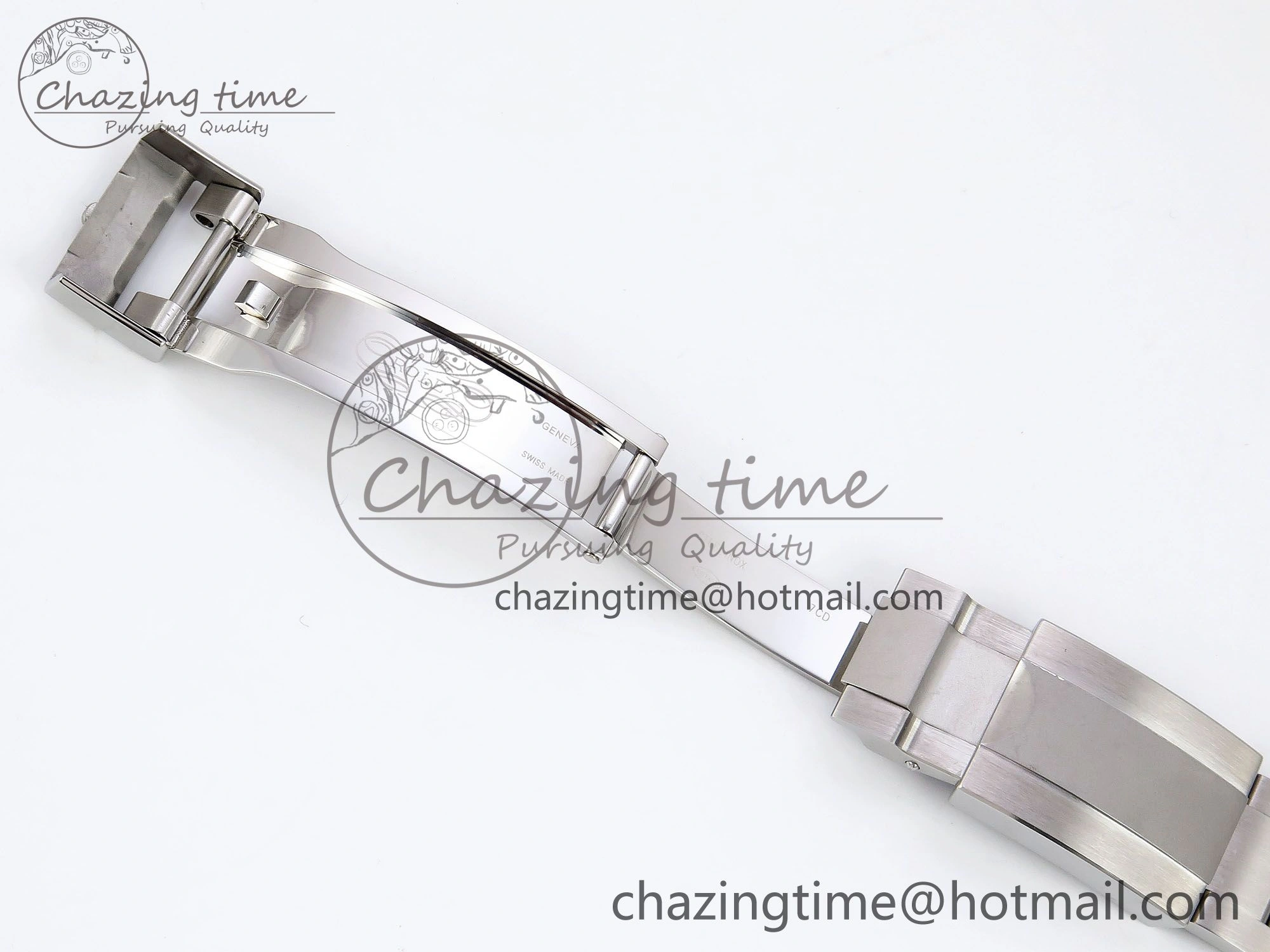 Daytona SS ADGF Best Edition White Skeleton Dial on SS Bracelet SA4130