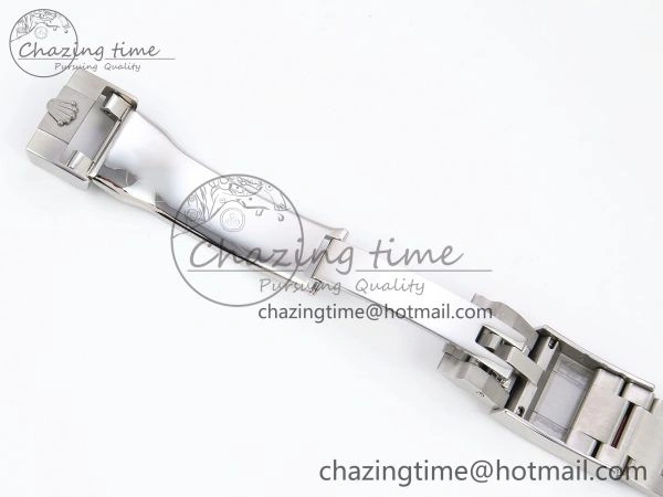 Daytona SS ADGF Best Edition White Skeleton Dial on SS Bracelet SA4130