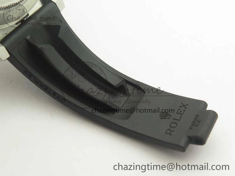 Daytona SS BP Maker Best Version Black Dial On Rubber Strap A7750@6 To 4130