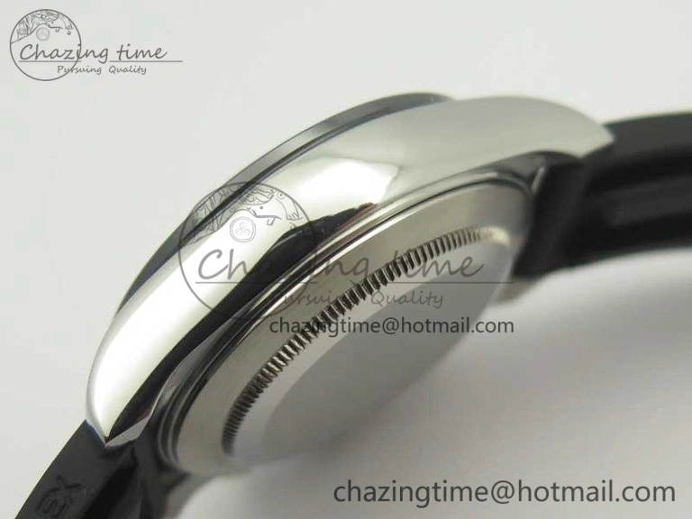 Daytona SS BP Maker Black Dial On Rubber Strap A7750@6