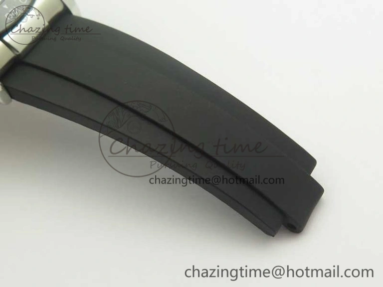 Daytona SS BP Maker Black Dial On Rubber Strap A7750@6