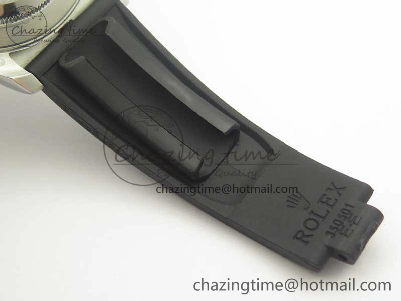 Daytona SS BP Maker Black Dial On Rubber Strap A7750@6