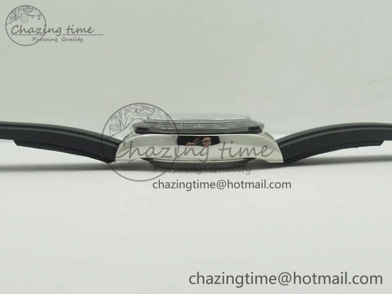 Daytona SS BP Maker Black Dial On Rubber Strap A7750@6