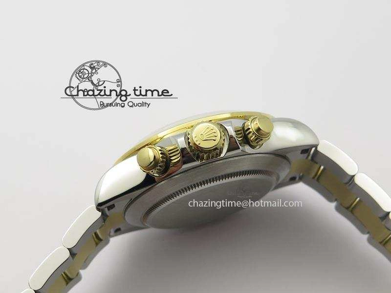 Daytona SS YG 116523 JF Best Edition Gray Dial On SS YG Bracelet A7750