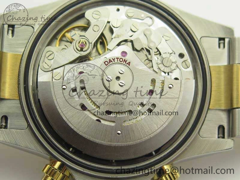 Daytona SS YG BP Maker Best Edition Black Dial On SS YG Bracelet A4130
