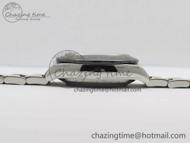 Daytona SS YG Ceramic Bezel JH Best Edition Sliver Gray Dial On SS YG Bracelet A7750