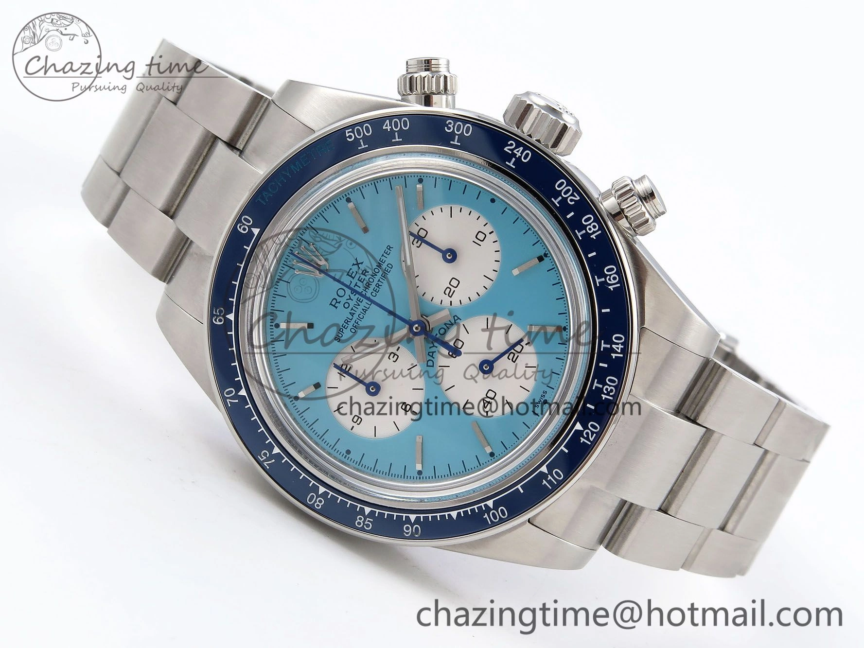 Daytona Scona SS ADGF Best Edition Blue Dial on SS Bracelet SA4130