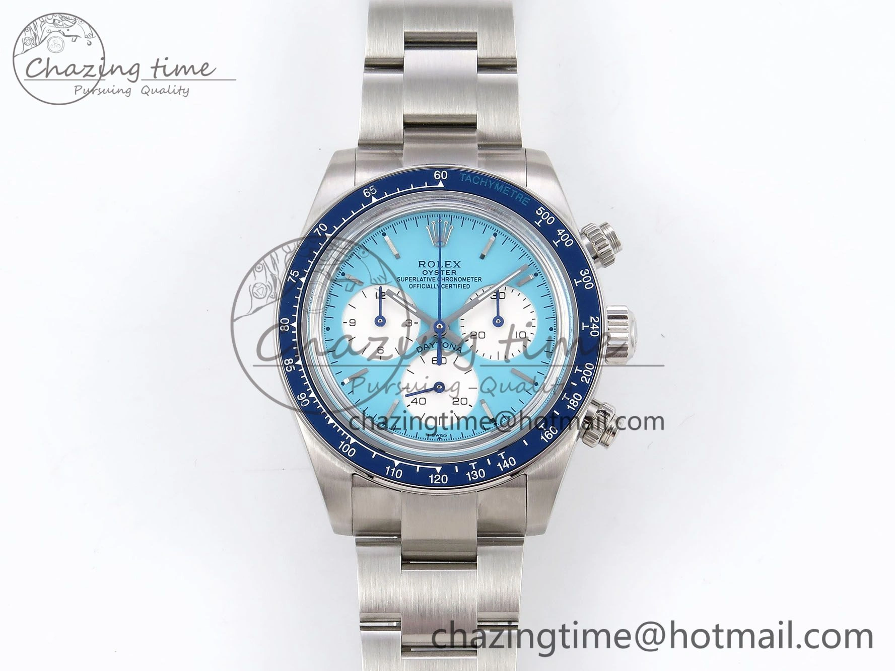 Daytona Scona SS ADGF Best Edition Blue Dial on SS Bracelet SA4130