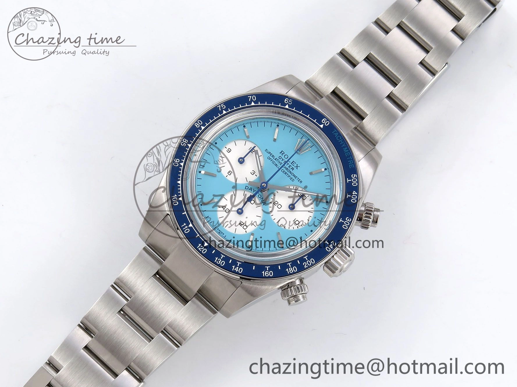 Daytona Scona SS ADGF Best Edition Blue Dial on SS Bracelet SA4130