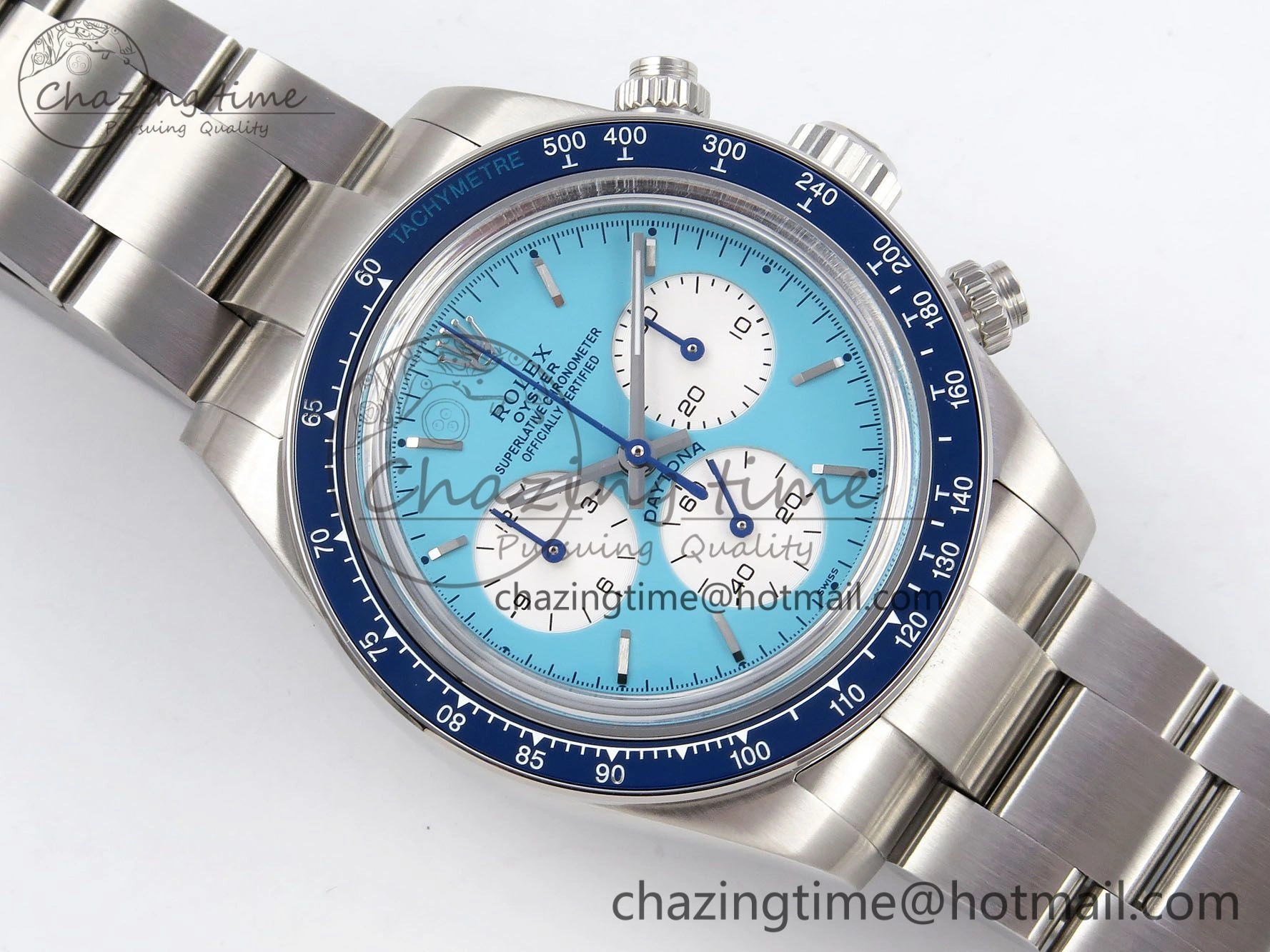 Daytona Scona SS ADGF Best Edition Blue Dial on SS Bracelet SA4130