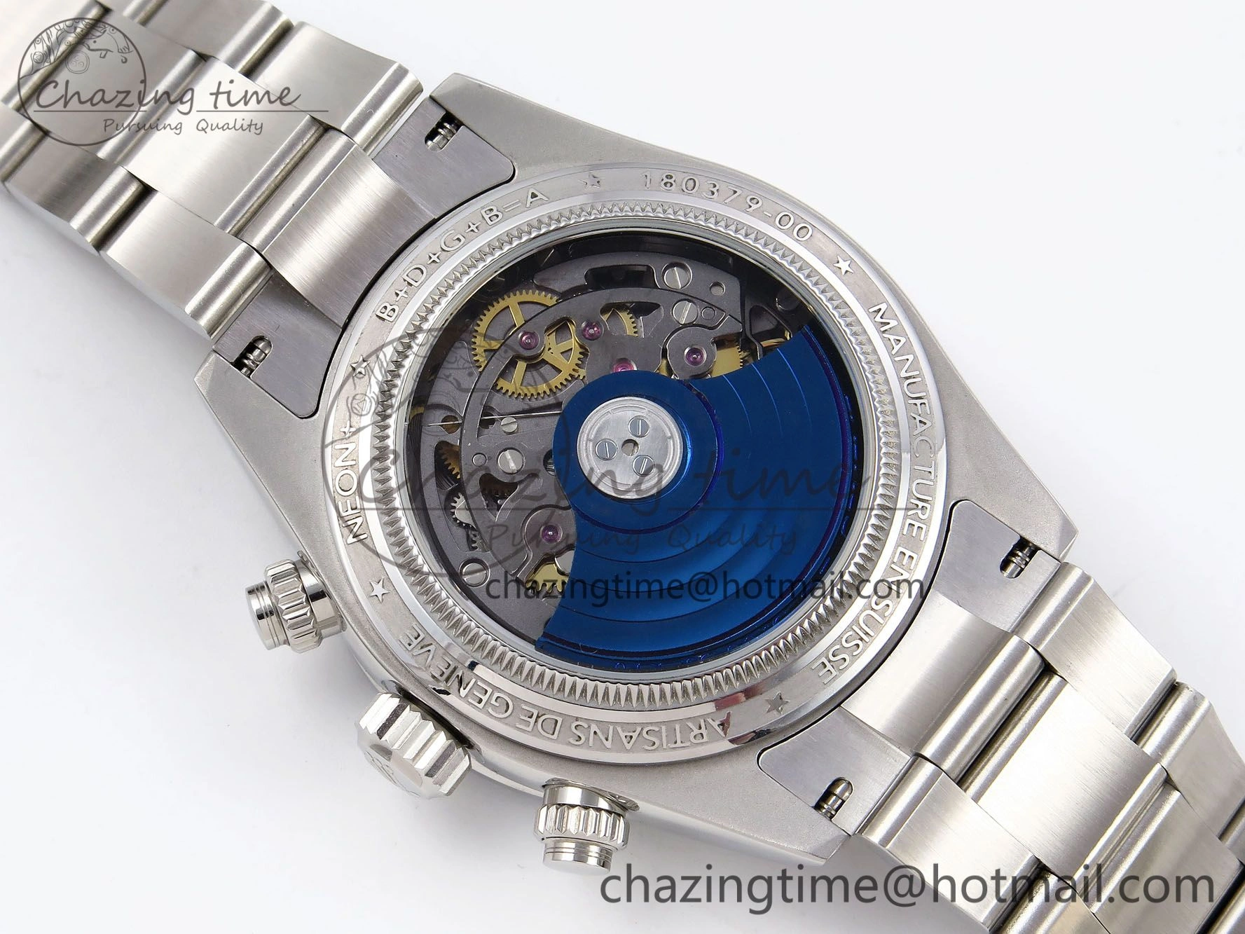 Daytona Scona SS ADGF Best Edition Blue Dial on SS Bracelet SA4130