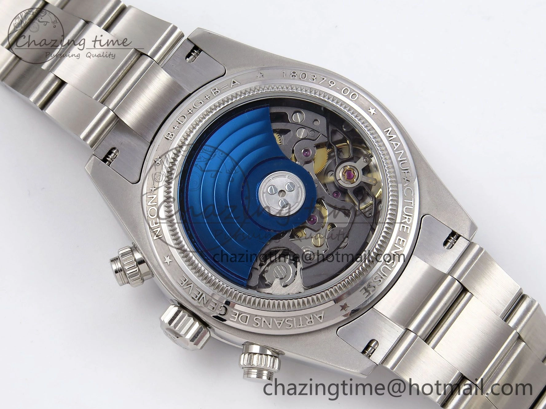 Daytona Scona SS ADGF Best Edition Blue Dial on SS Bracelet SA4130