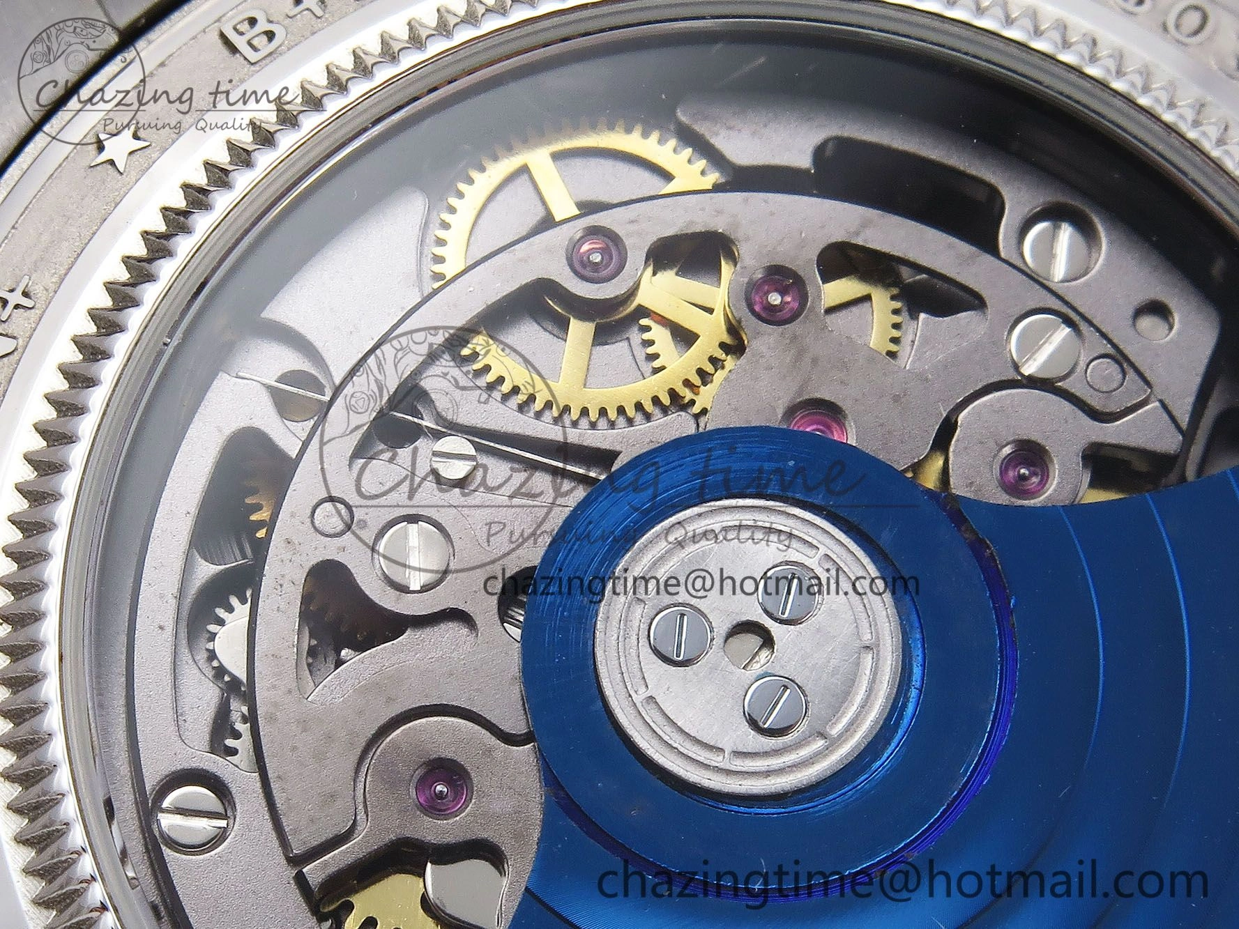 Daytona Scona SS ADGF Best Edition Blue Dial on SS Bracelet SA4130