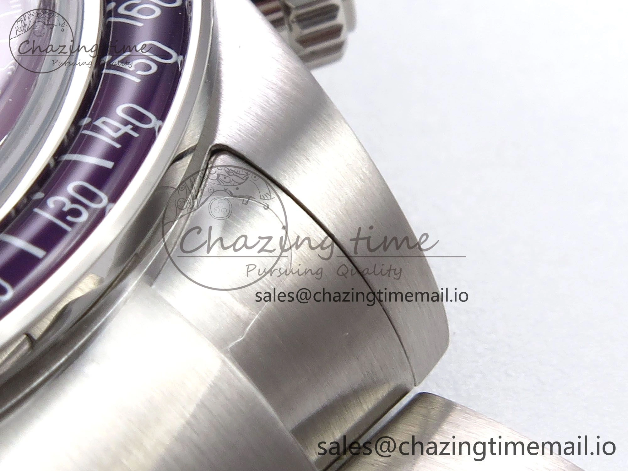 Daytona Scona SS ADGF Best Edition Purple Dial on SS Bracelet SA4130