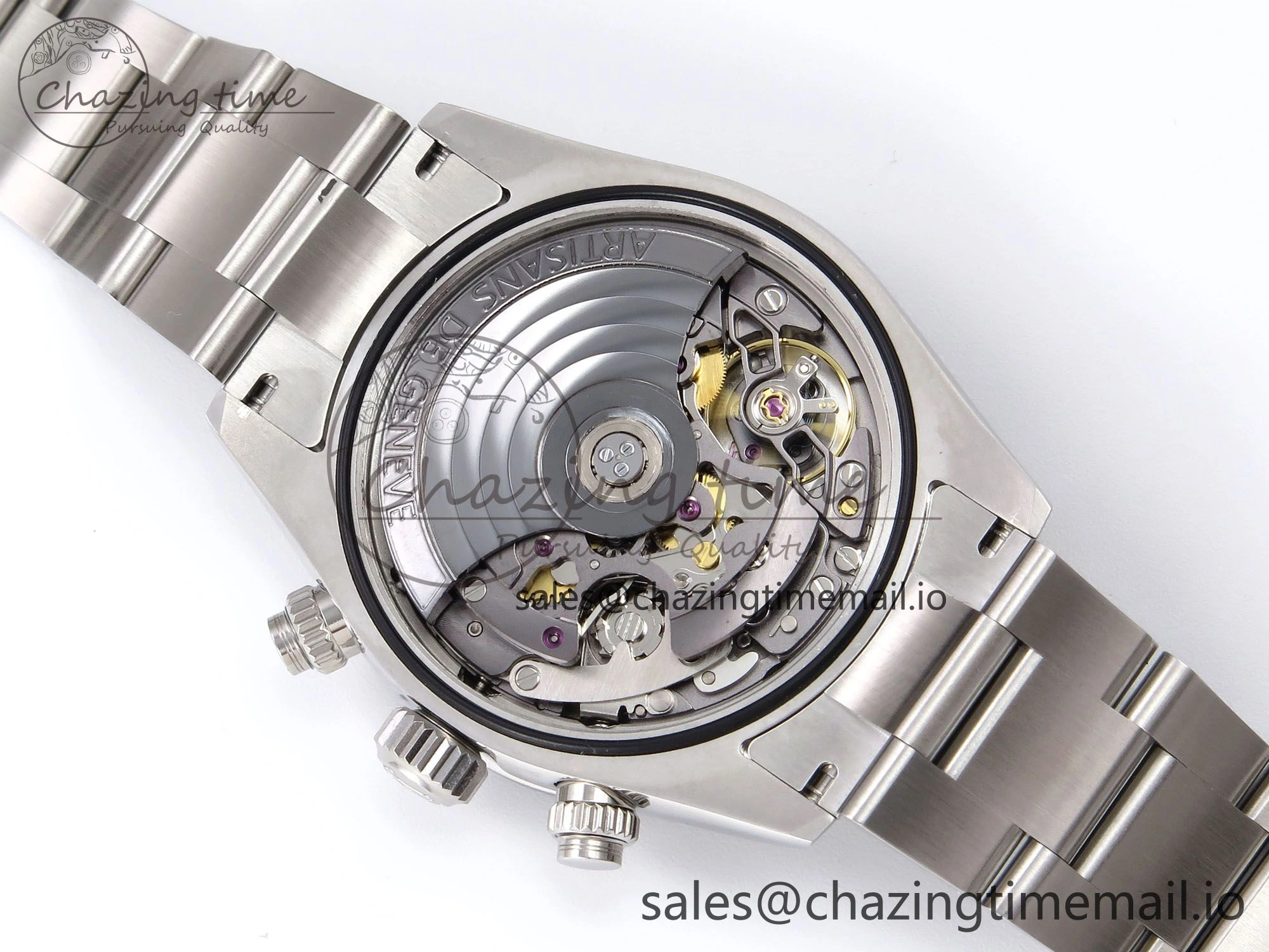 Daytona Scona SS ADGF Best Edition Purple Dial on SS Bracelet SA4130