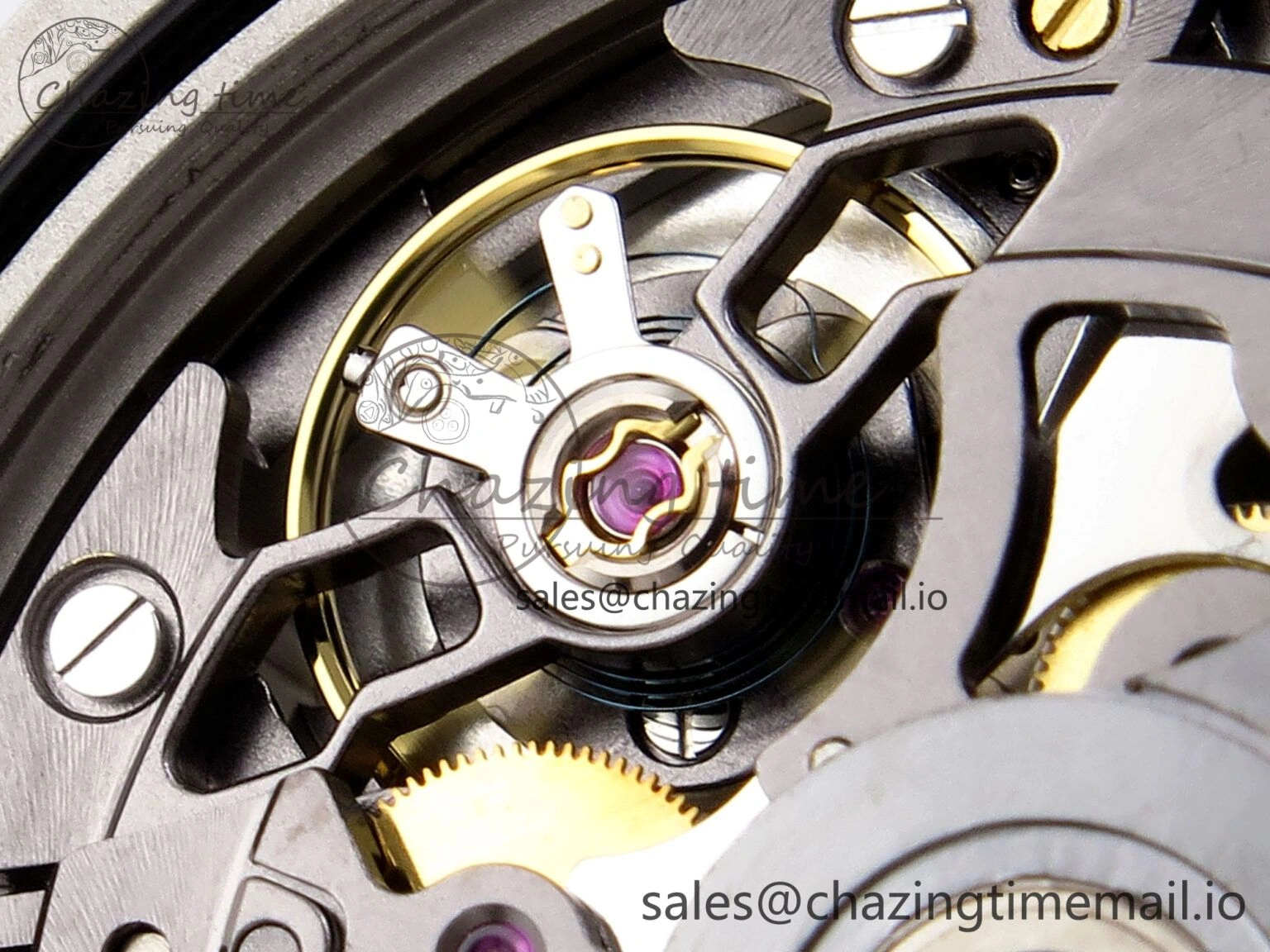 Daytona Scona SS ADGF Best Edition Purple Dial on SS Bracelet SA4130