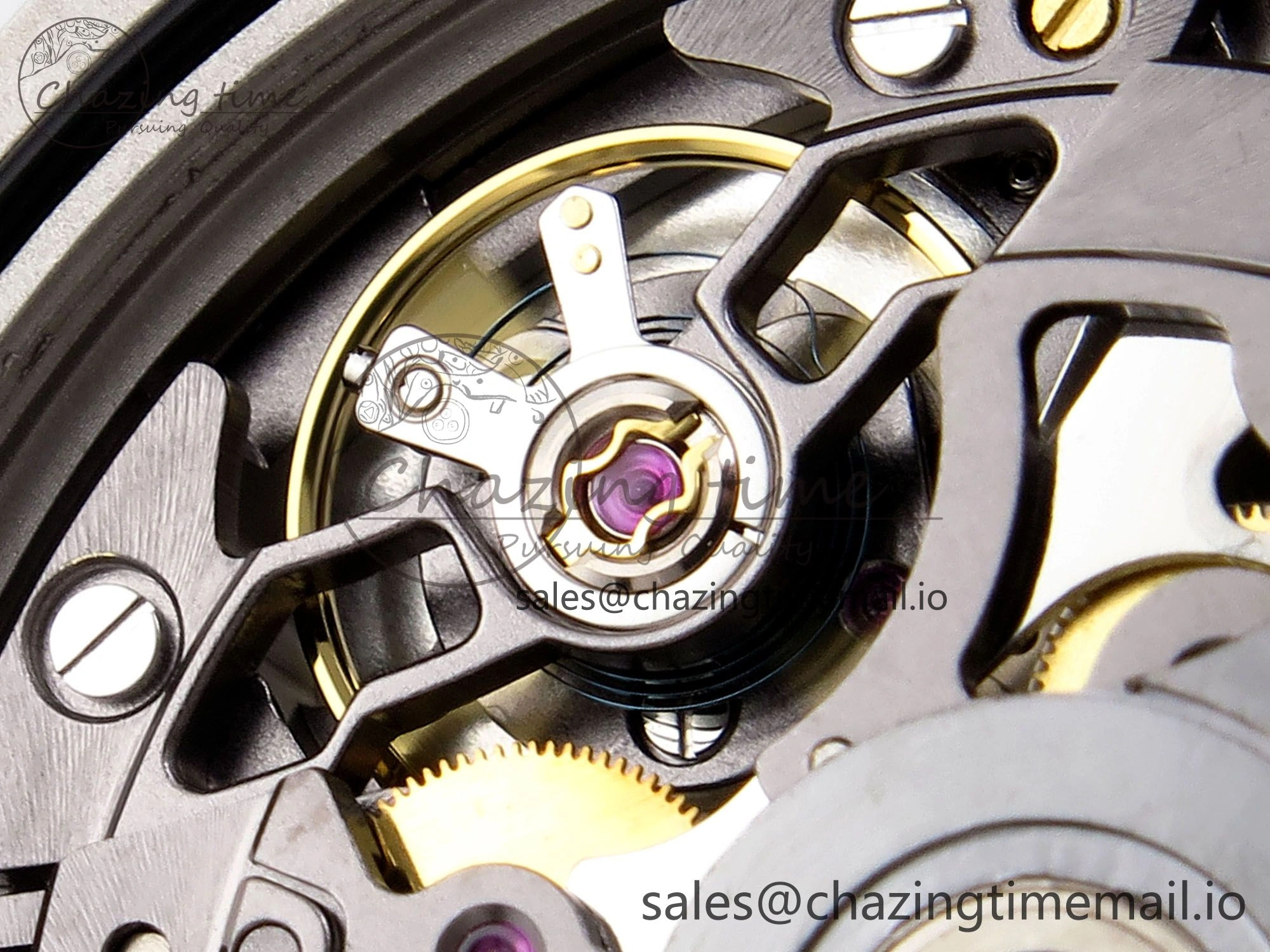 Daytona Scona SS ADGF Best Edition Purple Dial on SS Bracelet SA4130