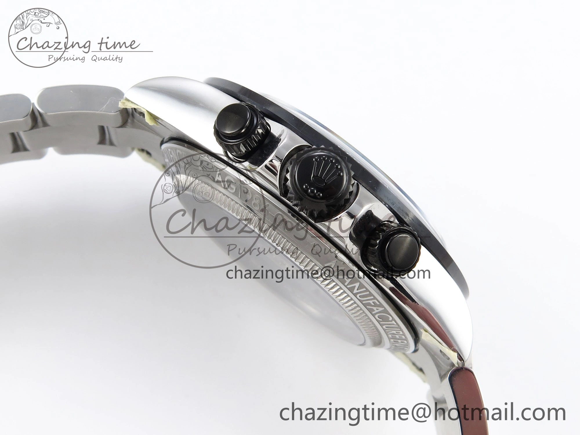 Daytona Skeleton SONIC Best Edition Ceramic Bezel Skeleton Dial on SS Oyster Bracelet SA4130