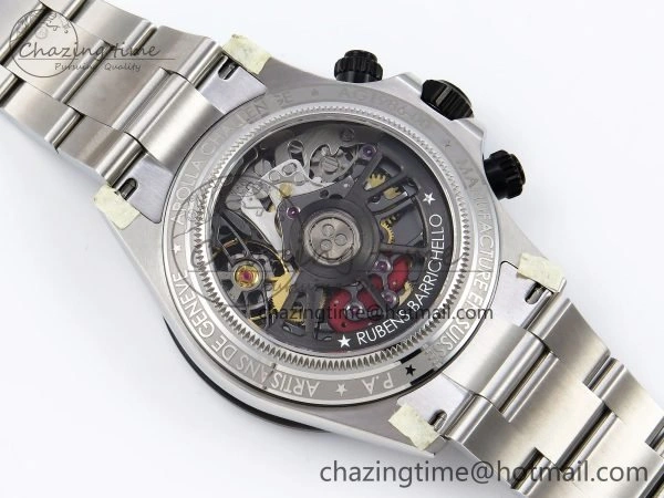 Daytona Skeleton SONIC Best Edition Ceramic Bezel Skeleton Dial on SS Oyster Bracelet SA4130