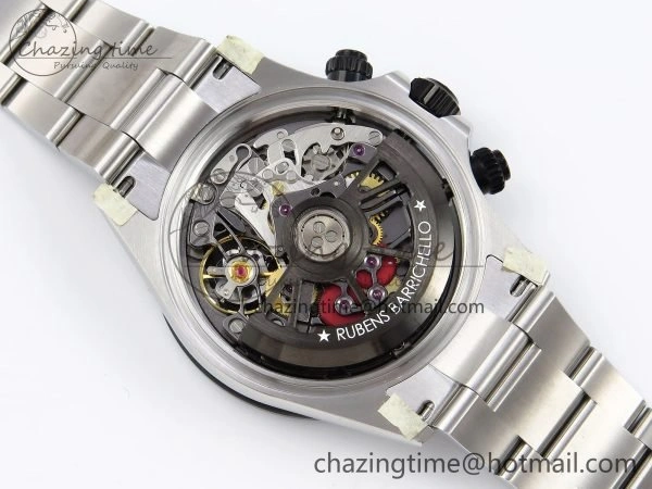 Daytona Skeleton SONIC Best Edition Ceramic Bezel Skeleton Dial on SS Oyster Bracelet SA4130