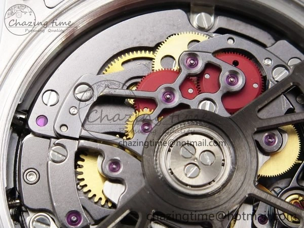 Daytona Skeleton SONIC Best Edition Ceramic Bezel Skeleton Dial on SS Oyster Bracelet SA4130