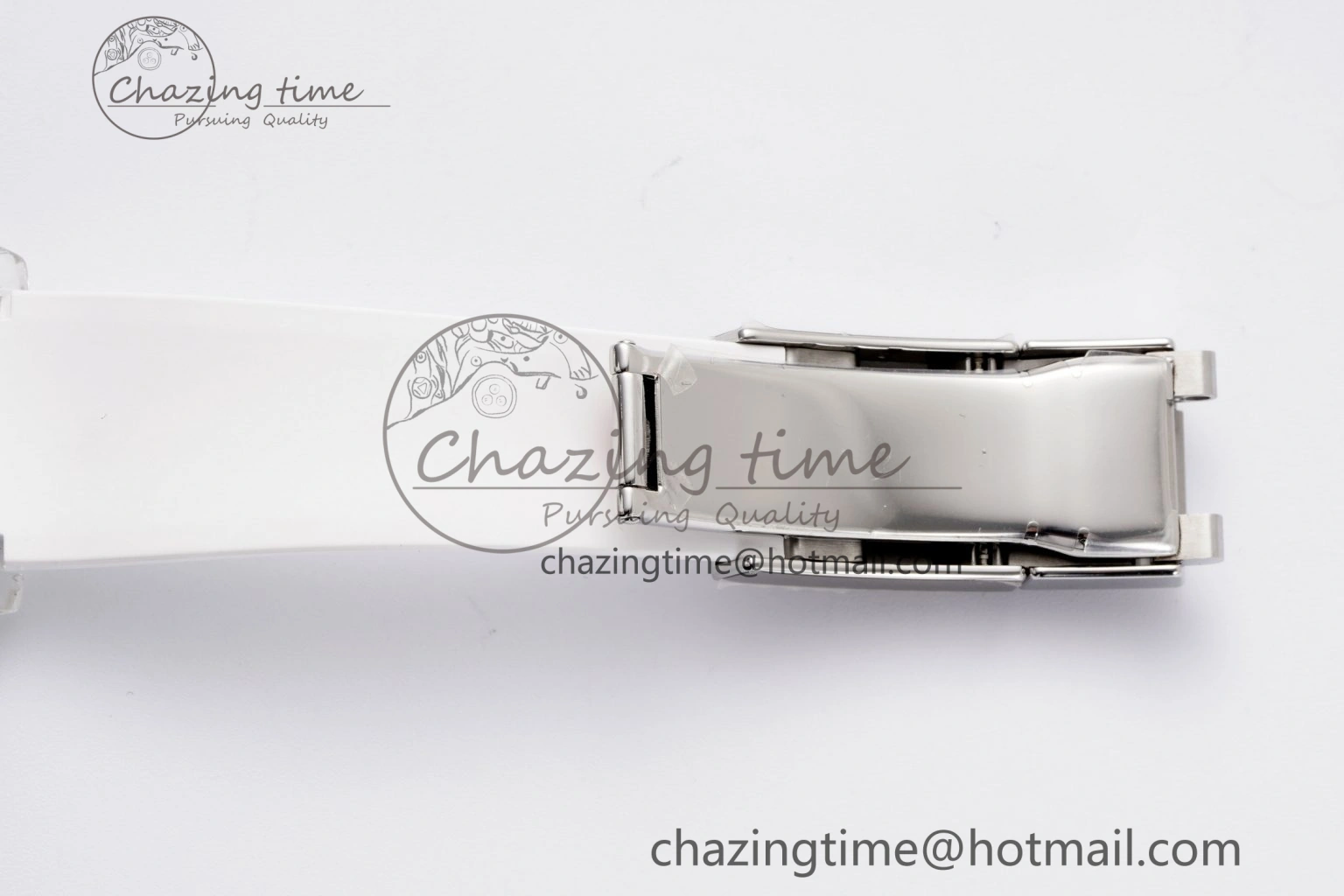 Daytona Transparent IPK Best Edition Meteorite Dial on White Rubber Strap SA4130