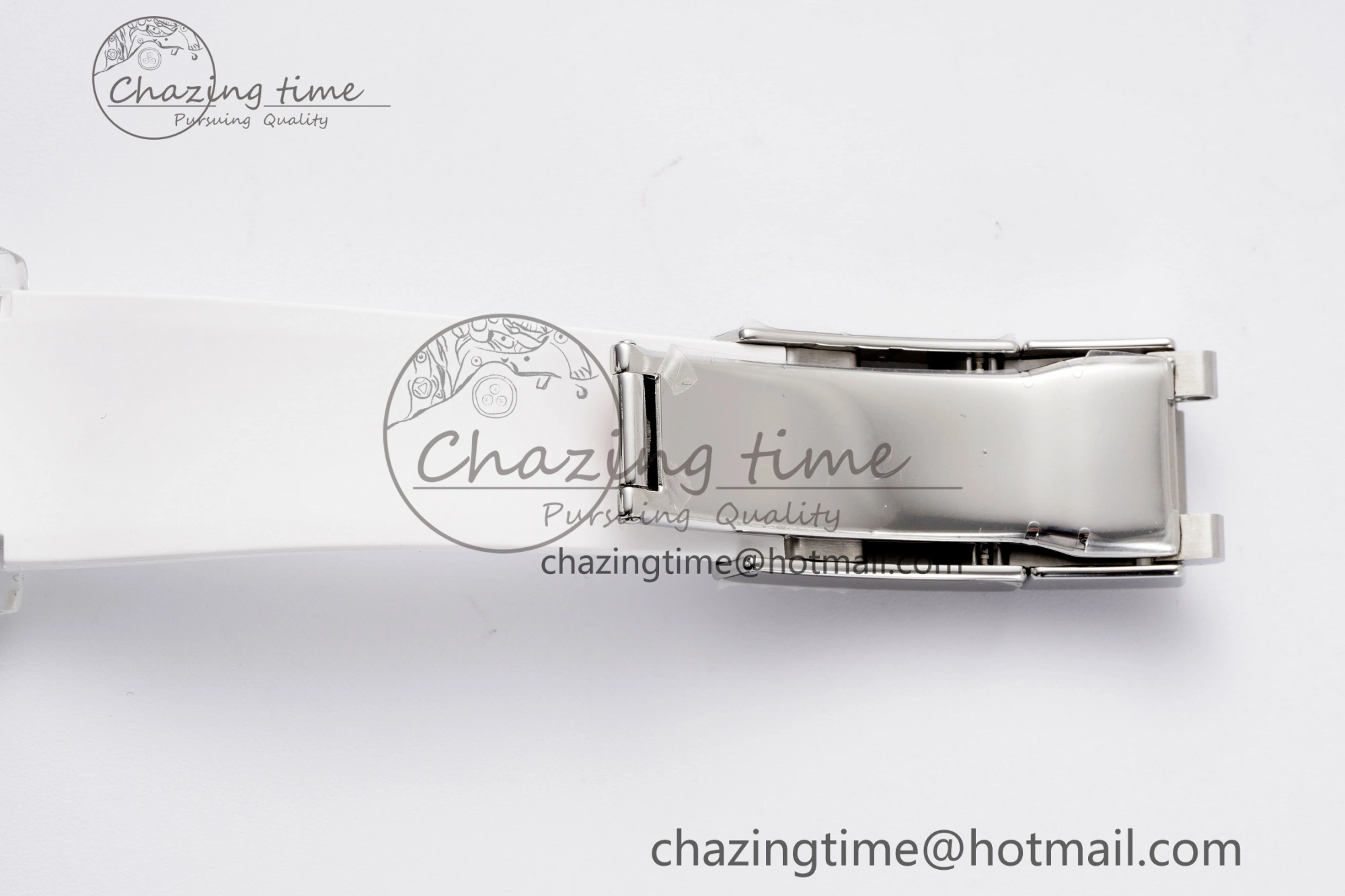 Daytona Transparent IPK Best Edition Meteorite Dial on White Rubber Strap SA4130