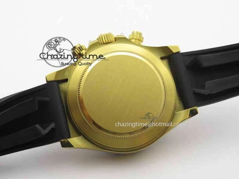 Daytona YG 116518LN JH Best Edition Gray Dial On Rubber Strap A4130 (Free XS rubber strap)