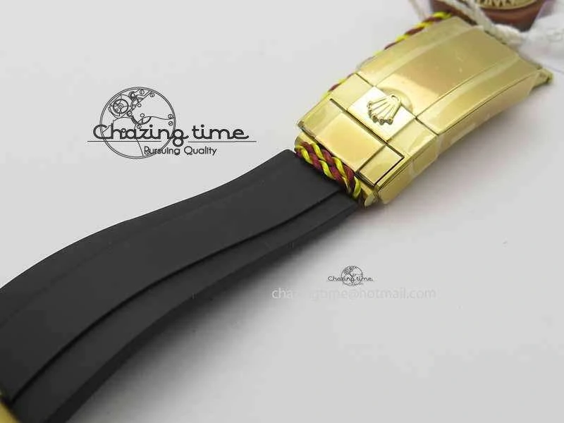 Daytona YG 116518LN JH Best Edition Gray Dial On Rubber Strap A4130 (Free XS rubber strap)