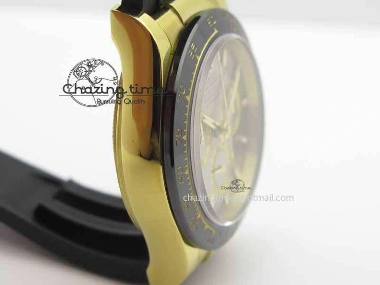 Daytona YG 116518LN JH Best Edition Gray Dial On Rubber Strap A4130 (Free XS rubber strap)