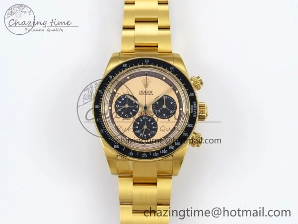 Daytona YG ADGF Best Edition YG Black Dial on YG Bracelet A7750