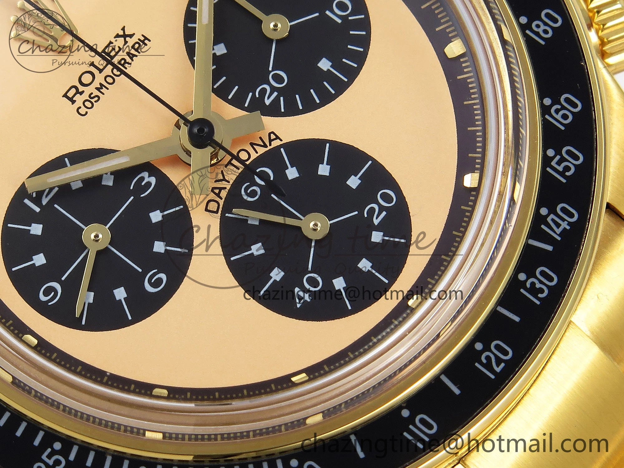 Daytona YG ADGF Best Edition YG Black Dial on YG Bracelet A7750