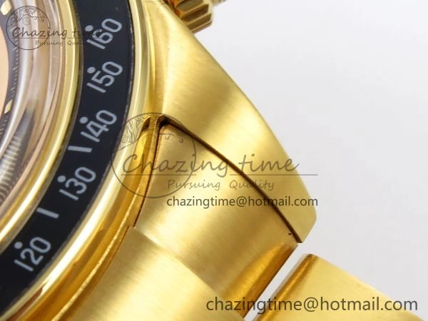 Daytona YG ADGF Best Edition YG Black Dial on YG Bracelet A7750