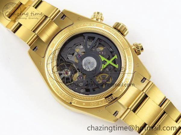 Daytona YG ADGF Best Edition YG White Dial on YG Bracelet A7750